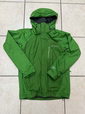 Columbia Men's Rural Mountain II Interchange Omni-Heat Omni-Tech Jacket Green